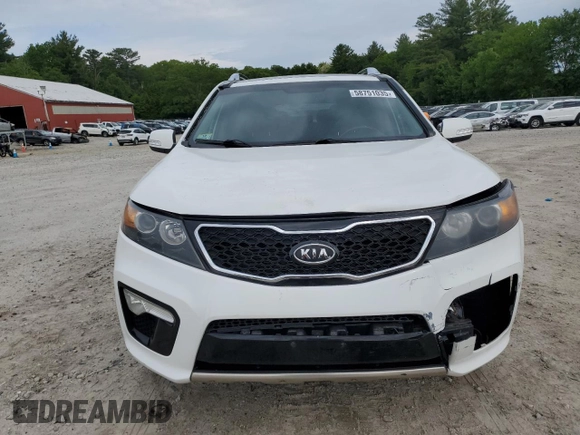2013 Kia Sorento SX with VIN 5XYKWDA20DG395456, listed as a Copart auction lot 58751035 with 147,850 mi miles and Clean title. Bid and sale history available at DreamBid. Image 5.