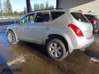 2006 Nissan Murano SL with VIN JN8AZ08W86W513364, listed as a IAAI auction lot 41862202 with 168,454 mi miles. Bid and sale history available at carsss.com. Image 3.