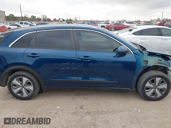 2019 Kia Niro LX with VIN KNDCB3LC1K5339029, listed as a IAAI auction lot 41506669 with 1 mi miles. Bid and sale history available at carsss.com. Image 13.