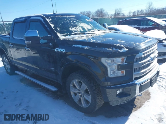 2015 Ford F-150 XLT with VIN 1FTEW1EG7FFC50082, listed as a IAAI auction lot 41288660 with 59,118 mi miles. Bid and sale history available at carsss.com. Image 1.