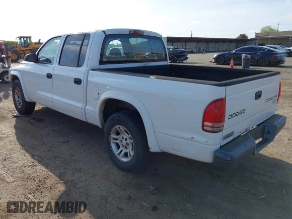 2003 Dodge Dakota Sport with VIN 1D7HL38X03S275203, listed as a IAAI auction lot 41992763 with 153,176 mi miles. Bid and sale history available at carsss.com. Image 3.