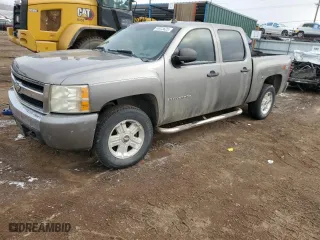 2007 Chevrolet Silverado 1500 LT w/1LT with VIN 3GCEK13MX7G510995, listed as a Copart auction lot 44973625 with 89,583 mi miles and Salvage Title. Bid and sale history available at carsss.com. Image 1.