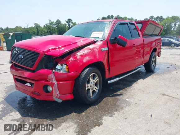 2007 Ford F-150 XL with VIN 1FTPX12V57NA61561, listed as a IAAI auction lot 42389218 with 228,515 mi miles and . Bid and sale history available at DreamBid. Image 2.