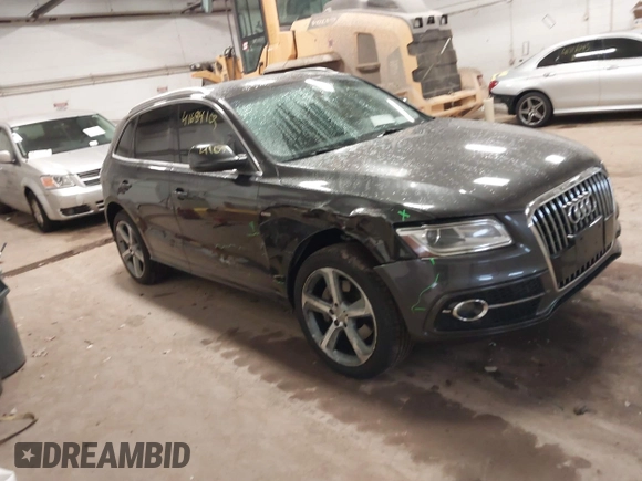 2014 Audi Q5 Premium Plus z VIN WA1DGAFP2EA062874, wystawiony jako IAAI lot #41684103 z przebiegiem 122 666 mil mil oraz . Historia ofert i sprzedaży dostępna na DreamBid. Obrazek 1.