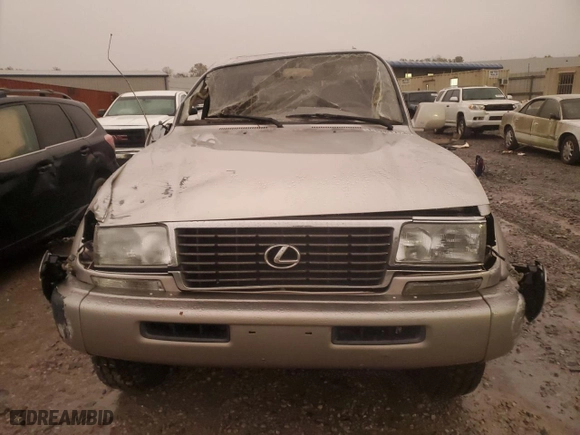 1997 Lexus LX 450 Luxury Wagon with VIN JT6HJ88J4V0176012, listed as a Copart auction lot 81231734 with 211,501 mi miles and Salvage Title. Bid and sale history available at carsss.com. Image 5.