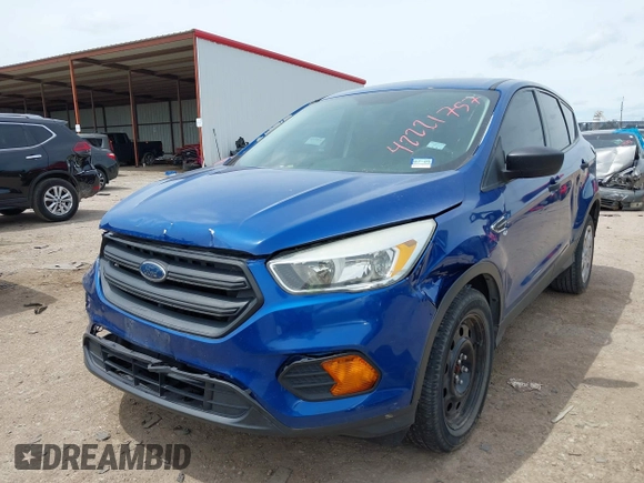 2017 Ford Escape S with VIN 1FMCU0F74HUB52868, listed as a IAAI auction lot 42221757 with 144,014 mi miles and . Bid and sale history available at DreamBid. Image 18.