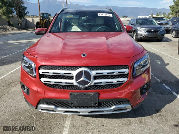 2022 Mercedes-Benz GLB with VIN W1N4M4GB5NW242283, listed as a Copart auction lot 45774175 with 12,855 mi miles and Salvage Title. Bid and sale history available at carsss.com. Image 5.