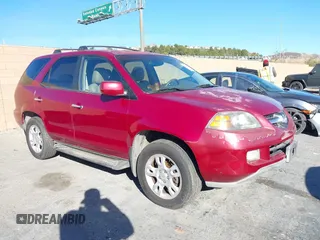 2004 Acura MDX Touring Pkg w/Navigation with VIN 2HNYD18874H519565, listed as a IAAI auction lot 41383264 with 140,095 mi miles. Bid and sale history available at carsss.com. Image 1.