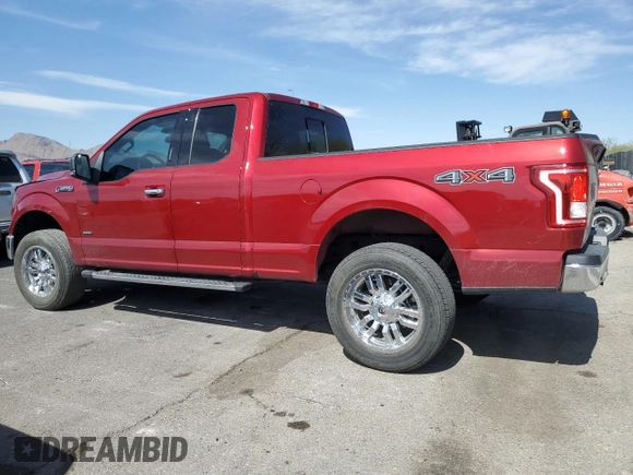 2016 Ford F-150 XLT with VIN 1FTFX1EG5GKF71001, listed as a Copart auction lot 54258205 with 67,735 mi miles and Salvage title. Bid and sale history available at DreamBid. Image 2.