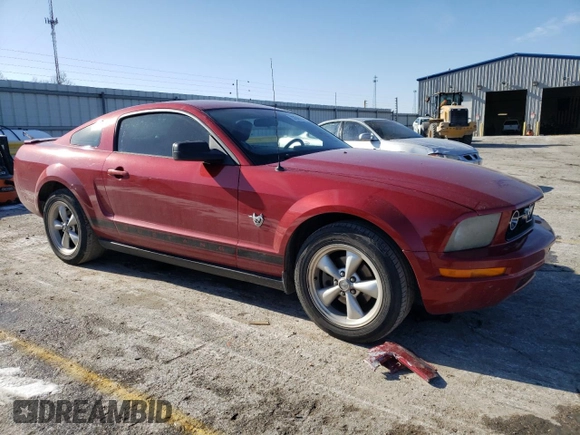 2009 Ford Mustang with VIN 1ZVHT80NX95136895, listed as a Copart auction lot 37540284 with 170,109 mi miles and Salvage Title. Bid and sale history available at carsss.com. Image 4.