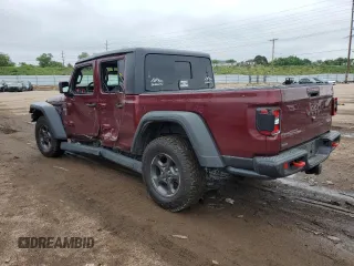 2021 Jeep Gladiator Rubicon with VIN 1C6JJTBG6ML518543, listed as a Copart auction lot 59877365 with 30,537 mi miles and Salvage title. Bid and sale history available at DreamBid. Image 2.