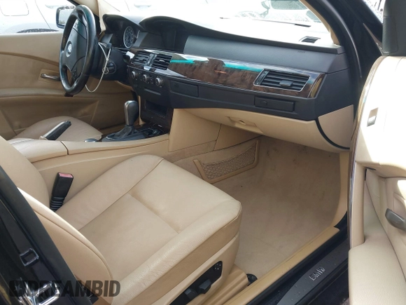 2006 BMW 5 Series 530i with VIN WBANE73506CM42692, listed as a IAAI auction lot 41712986 with 144,501 mi miles and . Bid and sale history available at carsss.com. Image 5.