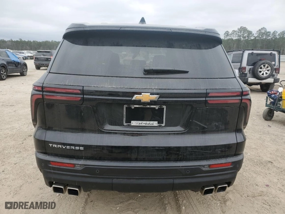 2024 Chevrolet Traverse FWD LS with VIN 1GNEREKS6RJ190750, listed as a Copart auction lot 44550345 with 5,515 mi miles and Clean Title. Bid and sale history available at carsss.com. Image 6.