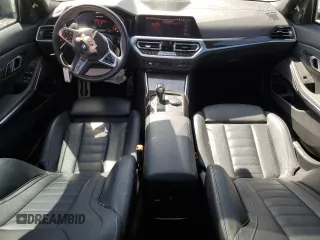 2021 BMW 3 Series M340i with VIN 3MW5U7J03M8C12479, listed as a Copart auction lot 49799845 with 39,303 mi miles and Salvage Title. Bid and sale history available at carsss.com. Image 8.