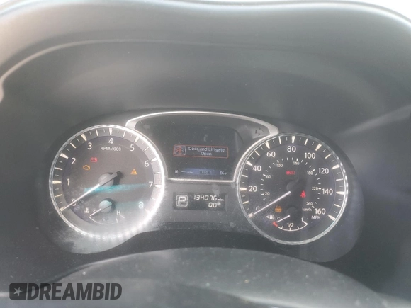 2014 Infiniti QX60 with VIN 5N1AL0MN2EC501751, listed as a Copart auction lot 53082725 with 134,076 mi miles and Salvage Title. Bid and sale history available at DreamBid. Image 9.