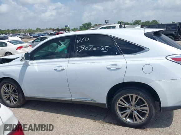 2010 Lexus RX 450h with VIN JTJZB1BA4A2000745, listed as a IAAI auction lot 42508799 with Not provided miles and . Bid and sale history available at DreamBid. Image 13.
