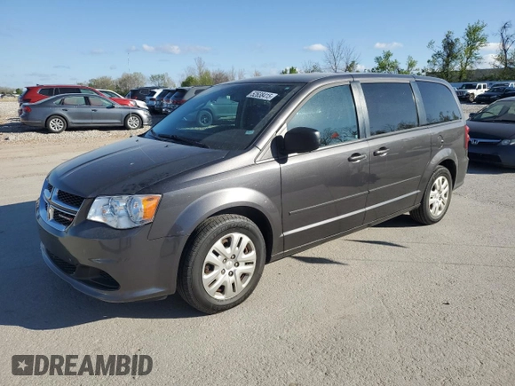 2017 Dodge Grand Caravan SE z VIN 2C4RDGBG0HR731222, wystawiony jako Copart lot #52638415 z przebiegiem 75 427 mil mil oraz Szkoda całkowita • Salvage title. Historia ofert i sprzedaży dostępna na DreamBid. Obrazek 1.