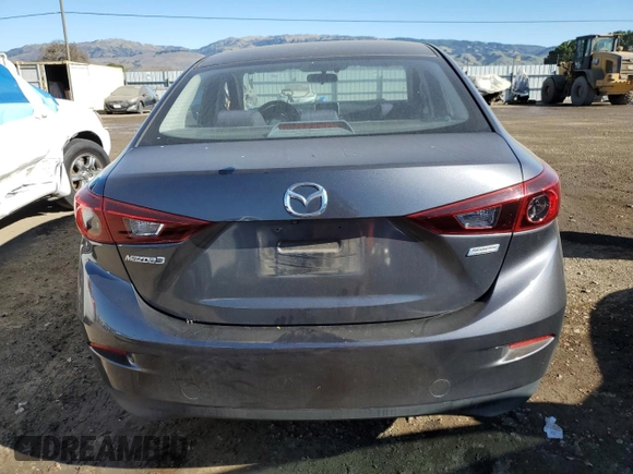 2016 Mazda 3 i Sport with VIN JM1BM1U74G1285879, listed as a Copart auction lot 88374325 with 66,929 mi miles and Salvage Title. Bid and sale history available at DreamBid. Image 6.