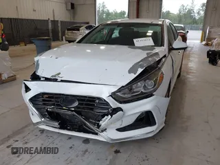 2019 Hyundai Sonata SE with VIN 5NPE24AF8KH790003, listed as a IAAI auction lot 41353854 with 84,442 mi miles and . Bid and sale history available at carsss.com. Image 6.