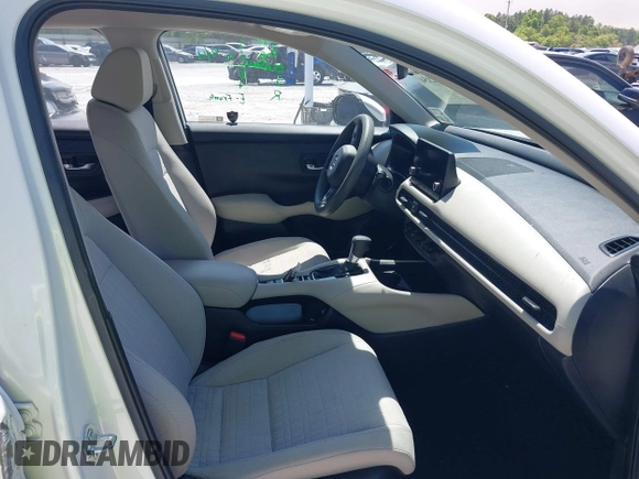 2023 Honda HR-V LX with VIN 3CZRZ1H33PM717656, listed as a IAAI auction lot 42022154 with 21,196 mi miles and . Bid and sale history available at DreamBid. Image 5.