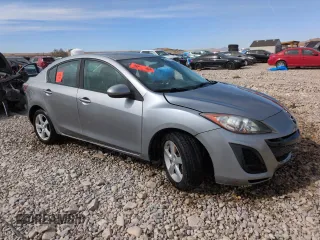 2010 Mazda 3 i SV with VIN JM1BL1SF9A1242188, listed as a Copart auction lot 46425515 with Not Provided miles and Salvage Title. Bid and sale history available at DreamBid. Image 4.