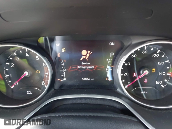 2020 Jeep Compass Latitude с VIN 3C4NJCBB5LT129328, выставлен на аукционе IAAI как лот 42360593 с пробегом 51 874 миль миль и . История ставок и продаж доступна на DreamBid. Изображение 7.
