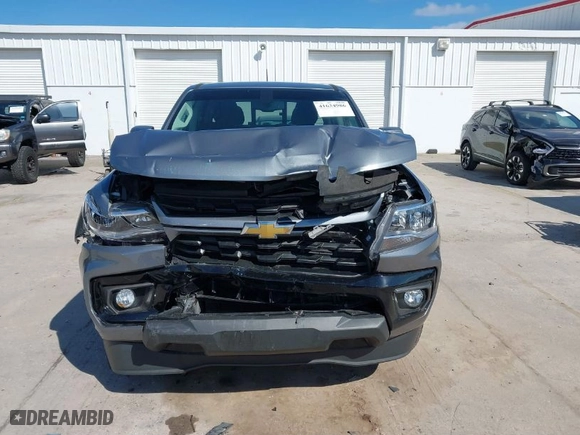 2022 Chevrolet Colorado 2WD LT with VIN 1GCGSCEA6N1299202, listed as a IAAI auction lot 41634986 with 39,762 mi miles. Bid and sale history available at carsss.com. Image 12.