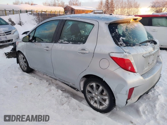 2012 Toyota Yaris L with VIN JTDKTUD34CD506388, listed as a IAAI auction lot 41014347 with 54,427 mi miles. Bid and sale history available at carsss.com. Image 3.