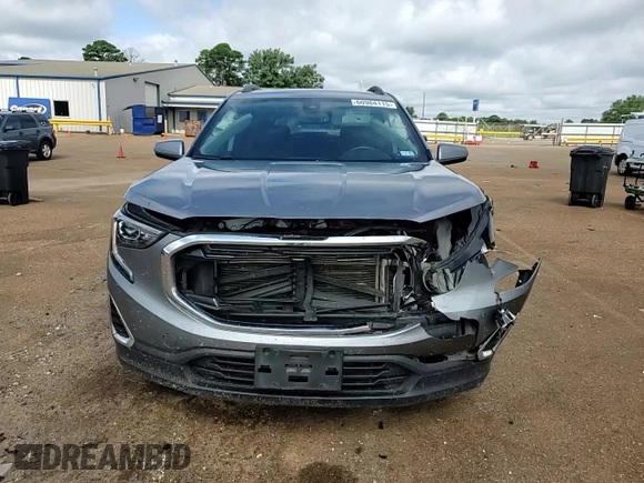 2020 GMC Terrain SLE with VIN 3GKALMEV8LL180783, listed as a Copart auction lot 60984115 with 125,021 mi miles and Salvage title. Bid and sale history available at DreamBid. Image 15.