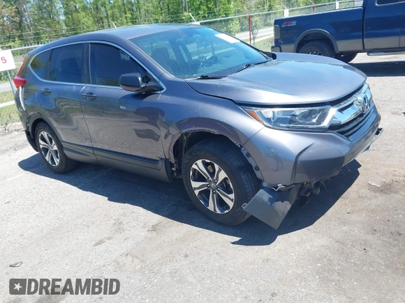 2018 Honda CR-V LX with VIN 5J6RW5H30JL001323, listed as a IAAI auction lot 42054162 with 91,238 mi miles. Bid and sale history available at carsss.com. Image 1.