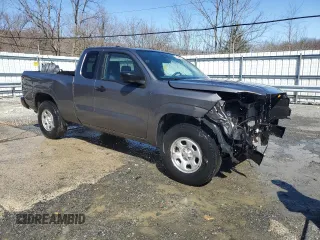 2022 Nissan Frontier S with VIN 1N6ED1CLXNN641038, listed as a Copart auction lot 49667165 with 17,902 mi miles and Clean title. Bid and sale history available at DreamBid. Image 4.