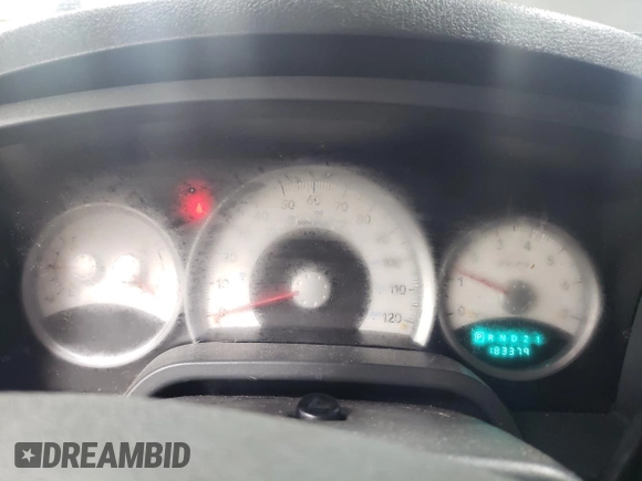 2007 Dodge Dakota SLT with VIN 1D7HW48K17S263679, listed as a Copart auction lot 86000434 with 183,379 mi miles and Salvage Title. Bid and sale history available at carsss.com. Image 9.