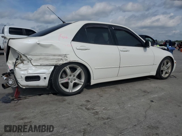 2001 Lexus IS 300/350 z VIN JTHBD182X10020782, wystawiony jako Copart lot #55508775 z przebiegiem 207 762 mil mil oraz Szkody całkowita. Historia ofert i sprzedaży dostępna na DreamBid. Obrazek 3.