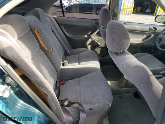 1996 Honda Civic DX with VIN 1HGEJ6628TL025702, listed as a Copart auction lot 50089245 with 164,733 mi miles and Salvage Title. Bid and sale history available at carsss.com. Image 10.