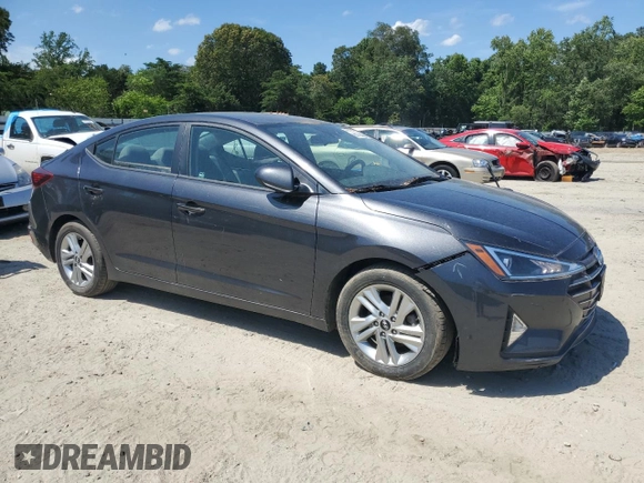 2020 Hyundai Elantra SEL z VIN 5NPD84LF3LH629261, wystawiony jako Copart lot #60175625 z przebiegiem 73 864 mil mil oraz Czysty tytuł • Clean title. Historia ofert i sprzedaży dostępna na DreamBid. Obrazek 4.