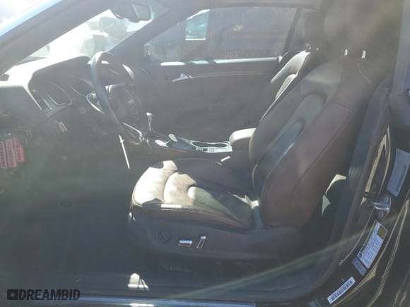 2013 Audi A5 2.0T Premium Plus with VIN WAUJFAFHXDN002897, listed as a Copart auction lot 82931334 with 0 mi miles and Non Repairable. Bid and sale history available at carsss.com. Image 7.