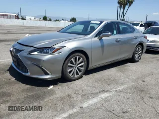 2019 Lexus ES 350 z VIN 58ABZ1B19KU037252, wystawiony jako Copart lot #57254225 z przebiegiem 45 184 mil mil oraz Szkoda całkowita • Salvage title. Historia ofert i sprzedaży dostępna na DreamBid. Obrazek 1.