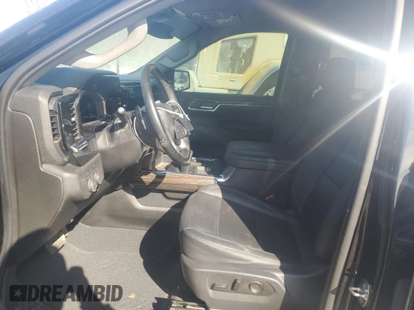 2023 Chevrolet Silverado 1500 RST with VIN 1GCUDEE87PZ198647, listed as a Copart auction lot 42181405 with 55,906 mi miles and Salvage Title. Bid and sale history available at DreamBid. Image 7.