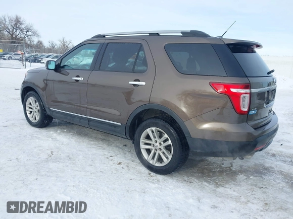 2015 Ford Explorer XLT with VIN 1FM5K8D81FGA95629, listed as a IAAI auction lot 41550100 with 138,968 mi miles. Bid and sale history available at carsss.com. Image 3.