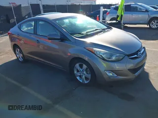 2013 Hyundai Elantra GLS z VIN 5NPDH4AE7DH174538, wystawiony jako IAAI lot #41428026 z przebiegiem 158 066 mil mil oraz . Historia ofert i sprzedaży dostępna na DreamBid. Obrazek 1.