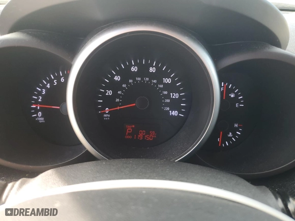 2012 Kia Soul + with VIN KNDJT2A64C7438316, listed as a Copart auction lot 46450685 with 119,150 mi miles and Salvage Title. Bid and sale history available at carsss.com. Image 9.