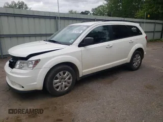 2020 Dodge Journey SE Value with VIN 3C4PDCAB6LT207097, listed as a Copart auction lot 51216705 with 140,724 mi miles and Salvage Title. Bid and sale history available at carsss.com. Image 1.