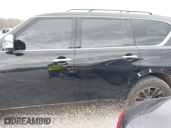 2019 Nissan Armada Platinum with VIN JN8AY2NE8K9755381, listed as a IAAI auction lot 41440130 with 137,026 mi miles. Bid and sale history available at carsss.com. Image 14.
