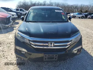 2017 Honda Pilot EX-L with VIN 5FNYF6H56HB008475, listed as a Copart auction lot 46135615 with 163,217 mi miles and Salvage Title. Bid and sale history available at DreamBid. Image 5.