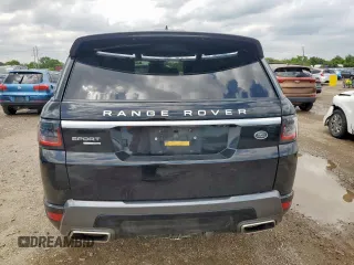 2019 Land Rover Range Rover Sport HSE with VIN SALWR2RV2KA847960, listed as a Copart auction lot 60087215 with 51,424 mi miles and Salvage title. Bid and sale history available at DreamBid. Image 6.