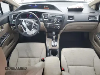 2015 Honda Civic LX with VIN 2HGFB2F50FH557161, listed as a Copart auction lot 46039215 with 133,232 mi miles and Salvage Title. Bid and sale history available at DreamBid. Image 8.