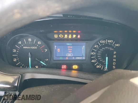 2013 Ford Edge SE with VIN 2FMDK3GC8DBB47261, listed as a Copart auction lot 60101155 with 236,237 mi miles and Clean title. Bid and sale history available at DreamBid. Image 9.