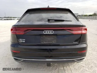 2019 Audi Q8 Premium Plus with VIN WA1BVAF17KD046754, listed as a Copart auction lot 44121753 with 56,488 mi miles. Bid and sale history available at carsss.com. Image 6.
