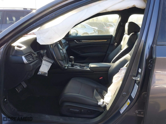 2020 Honda Accord Sedan Sport with VIN 1HGCV1F38LA075633, listed as a IAAI auction lot 41077218 with 41,918 mi miles. Bid and sale history available at carsss.com. Image 5.