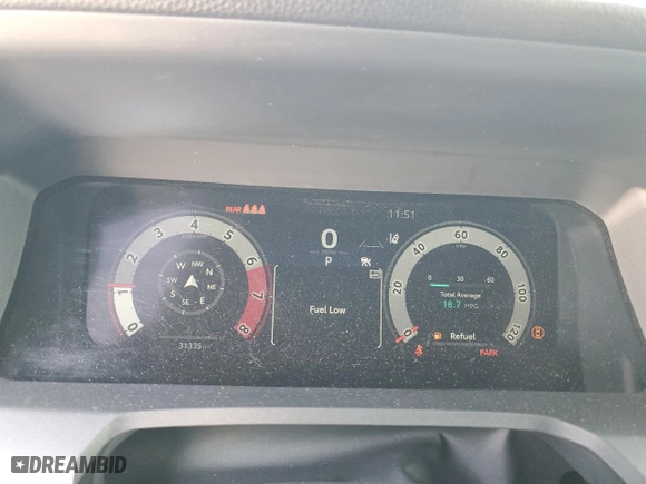 2024 Toyota Tacoma 4WD SR5 with VIN 3TYLB5JN3RT009286, listed as a Copart auction lot 48063775 with 31,335 mi miles and Salvage Title. Bid and sale history available at carsss.com. Image 9.